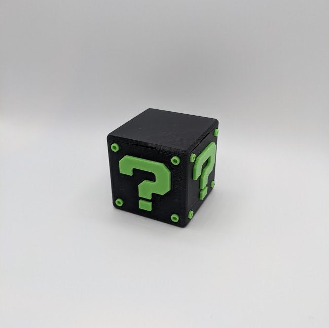Mario Mystery Block Piggy Bank