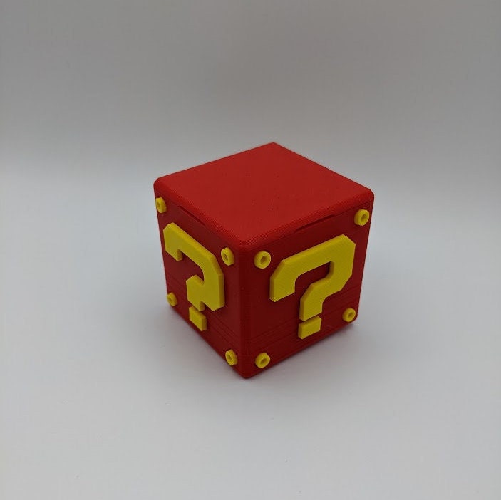 Mario Mystery Block Piggy Bank