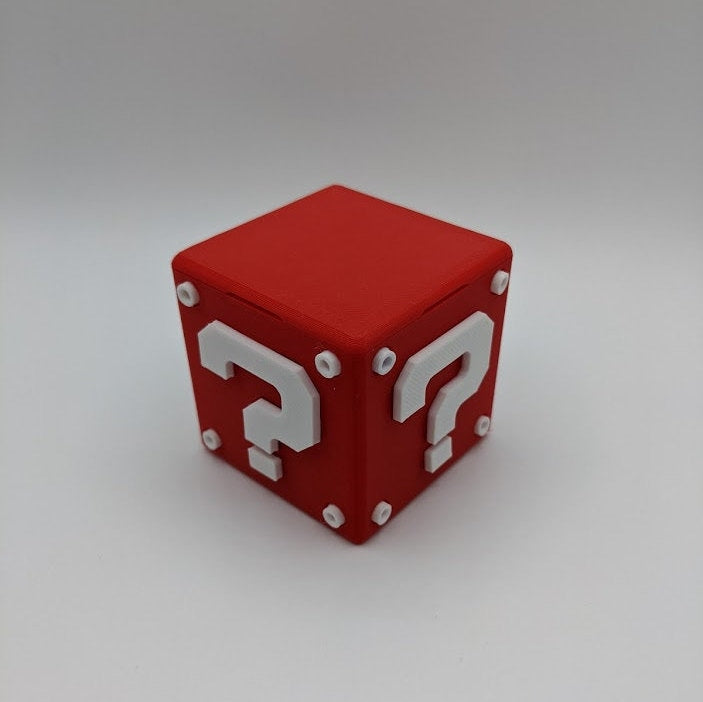 Mario Mystery Block Piggy Bank