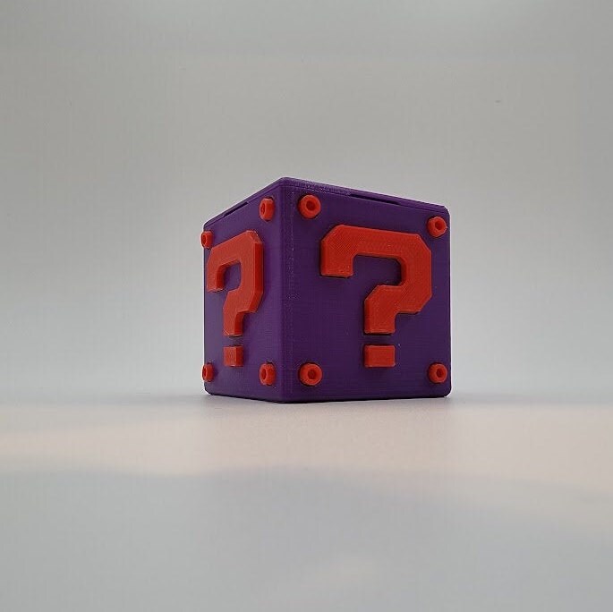 Nintendo DS\3DS Question Block Cartridge Holder