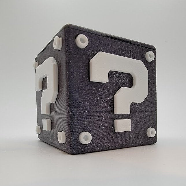 Mario Mystery Block Piggy Bank