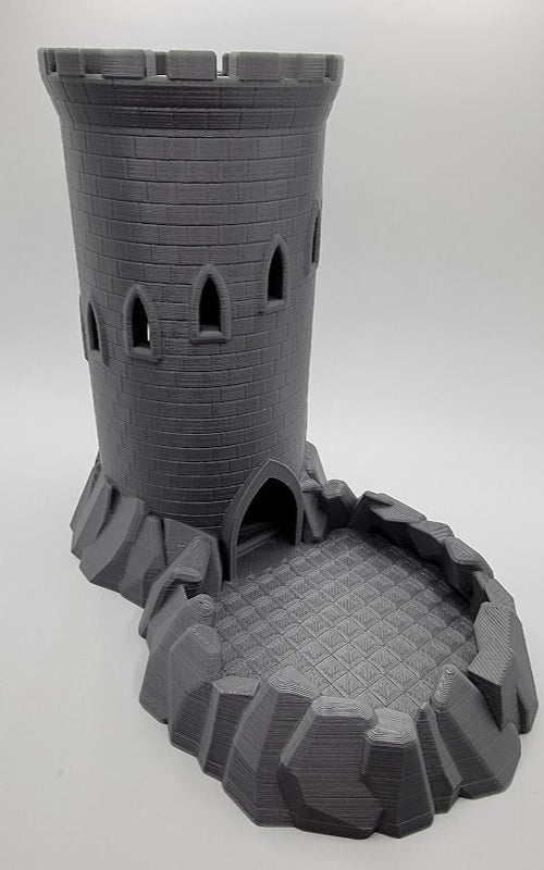 Castle Dice Tower w/tray