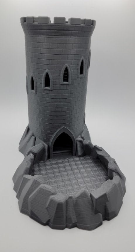 Castle Dice Tower w/tray