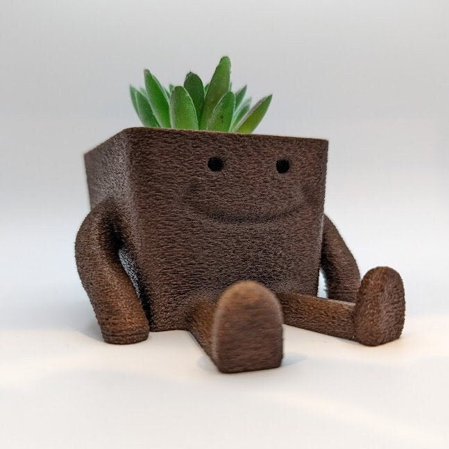 Happy Succulent Planter Pot