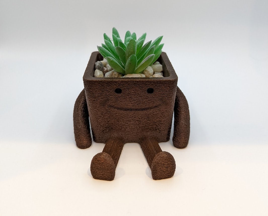 Happy Succulent Planter Pot