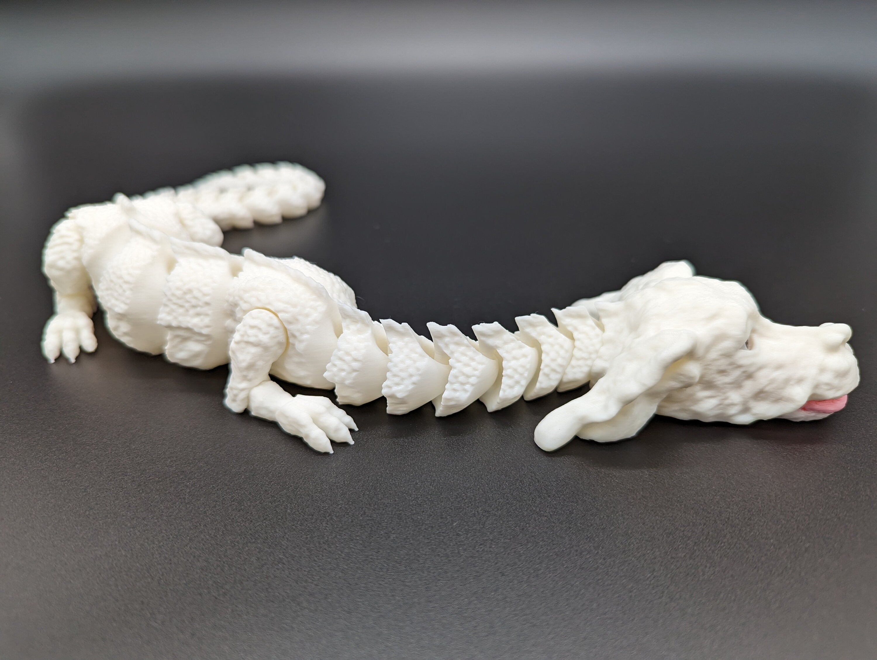 Falkor the Luck Dragon 3D Printed Articulated Figure