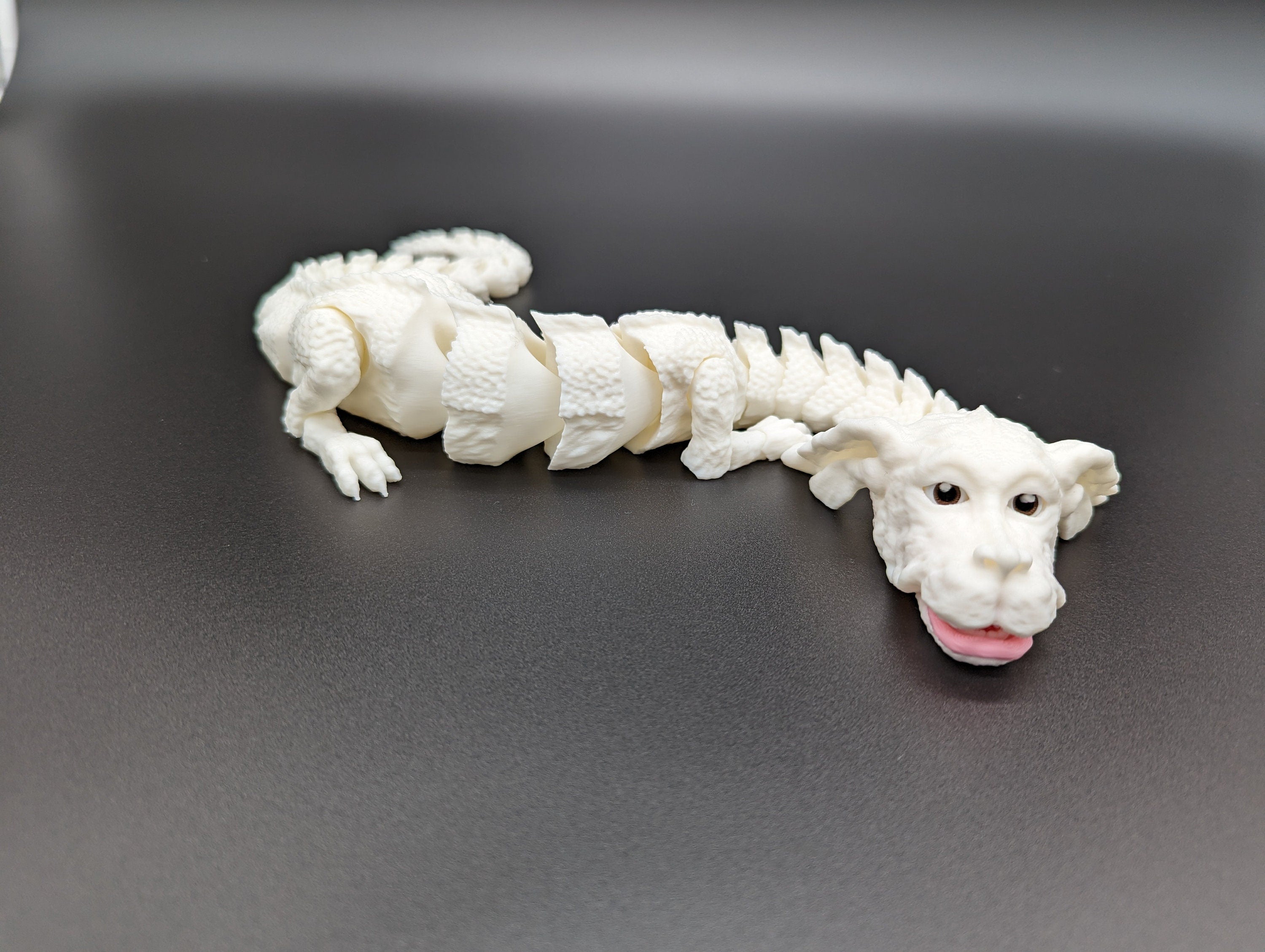 Falkor the Luck Dragon 3D Printed Articulated Figure