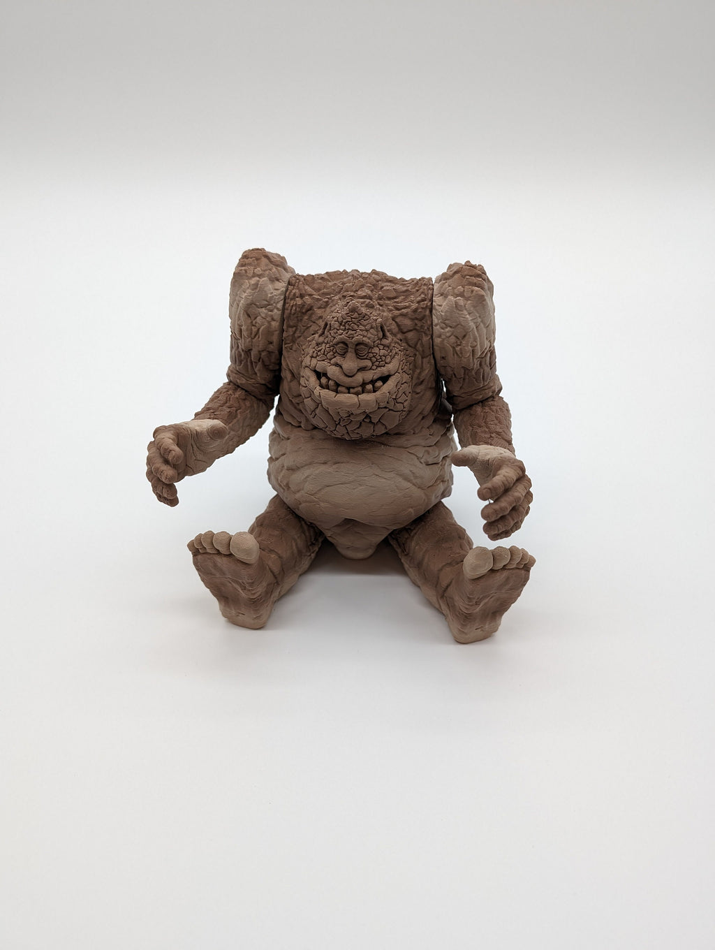 3D Printed Rockbiter Articulating Flexible Figure