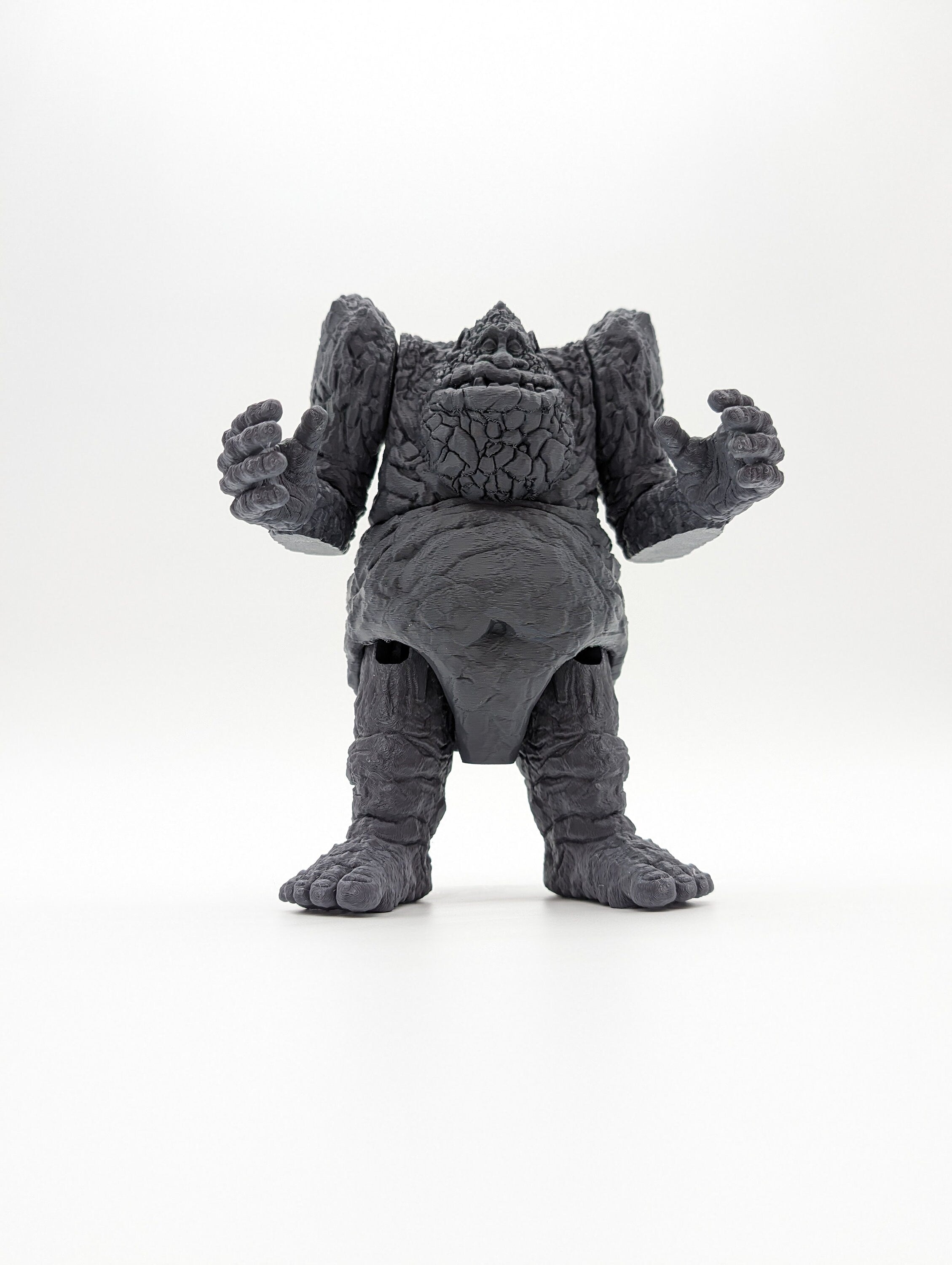3D Printed Rockbiter Articulating Flexible Figure
