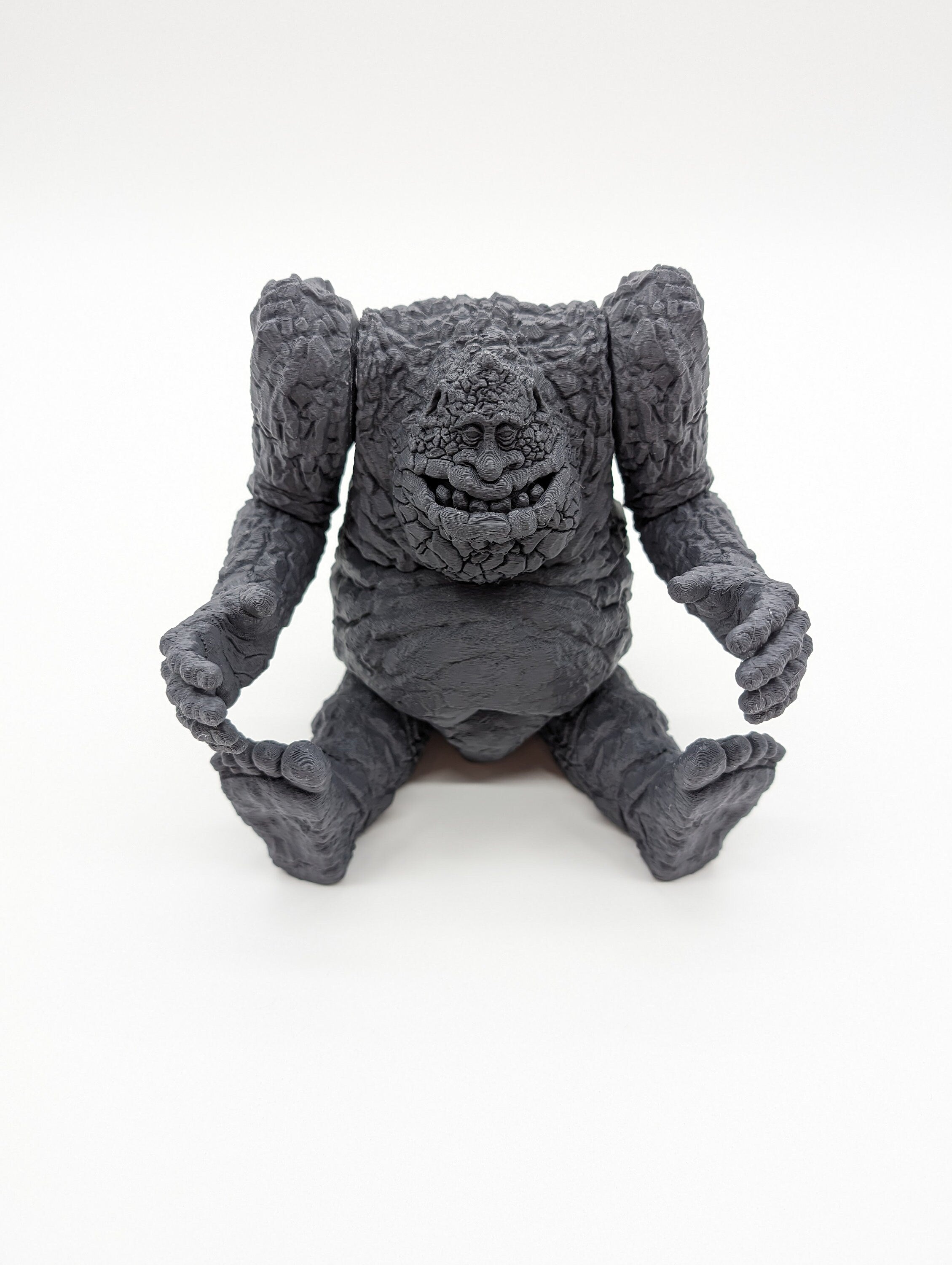 3D Printed Rockbiter Articulating Flexible Figure