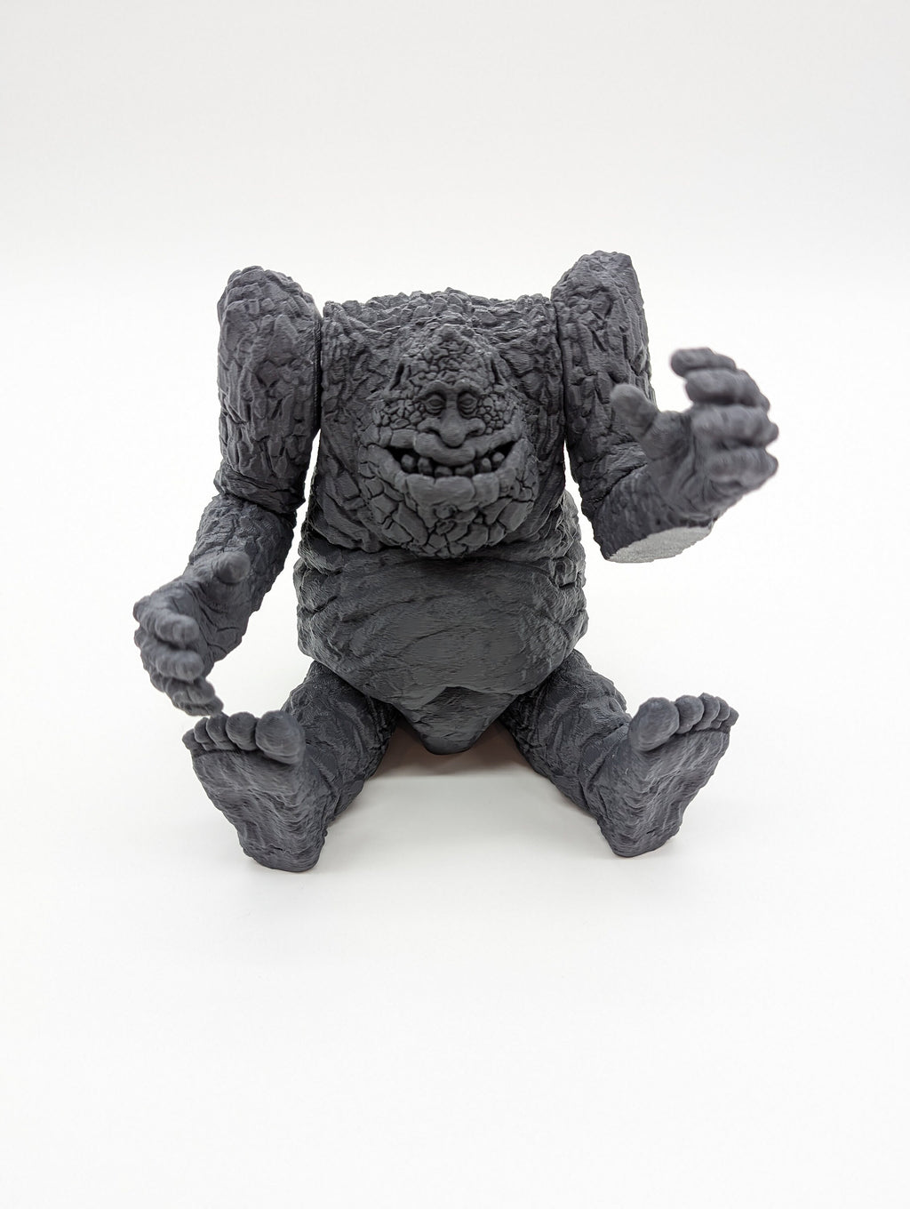3D Printed Rockbiter Articulating Flexible Figure