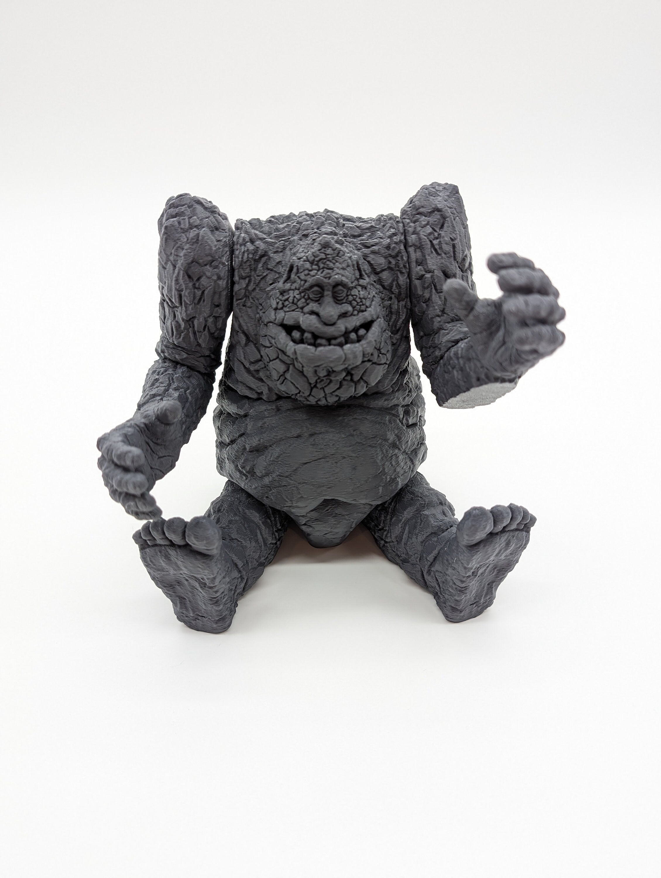 3D Printed Rockbiter Articulating Flexible Figure