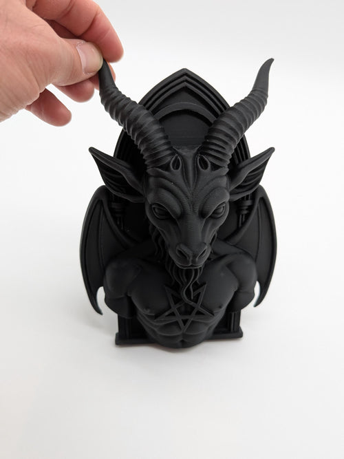 Baphomet Wall Plaque Gothic Home Decor Occult Art