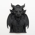 Baphomet Wall Plaque Gothic Home Decor Occult Art