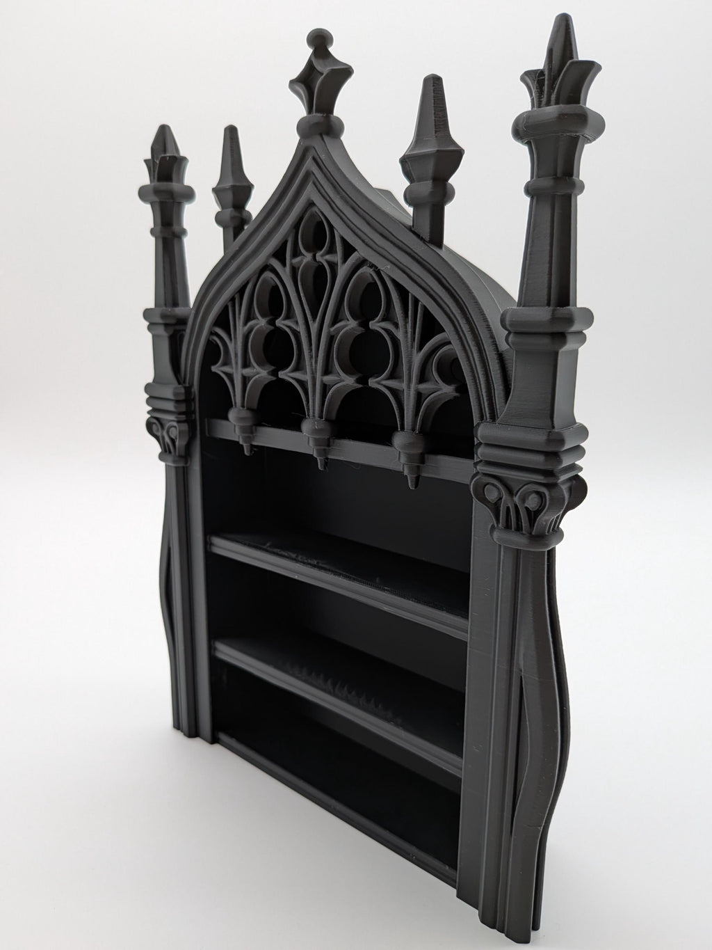 Gothic Cathedral Shelf Display for Dark Decor