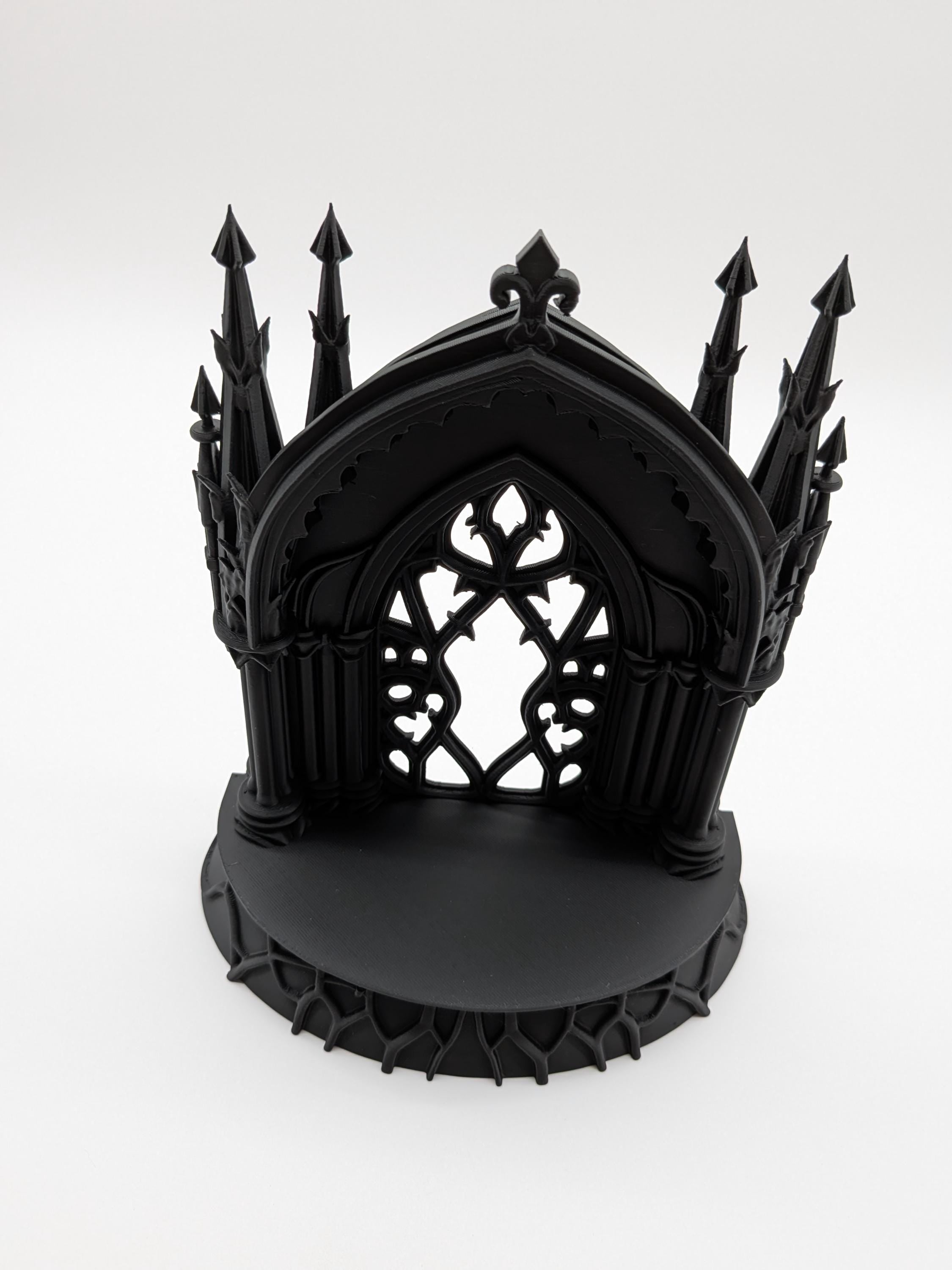 Gothic Cathedral Shelf Display for Dark Decor