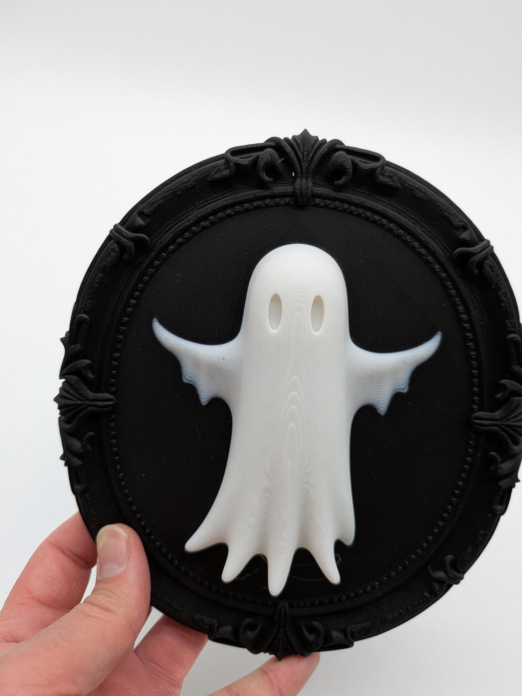 Gothic Ghost Frame – Spooky Cute Wall Art for Gothic & Halloween Décor