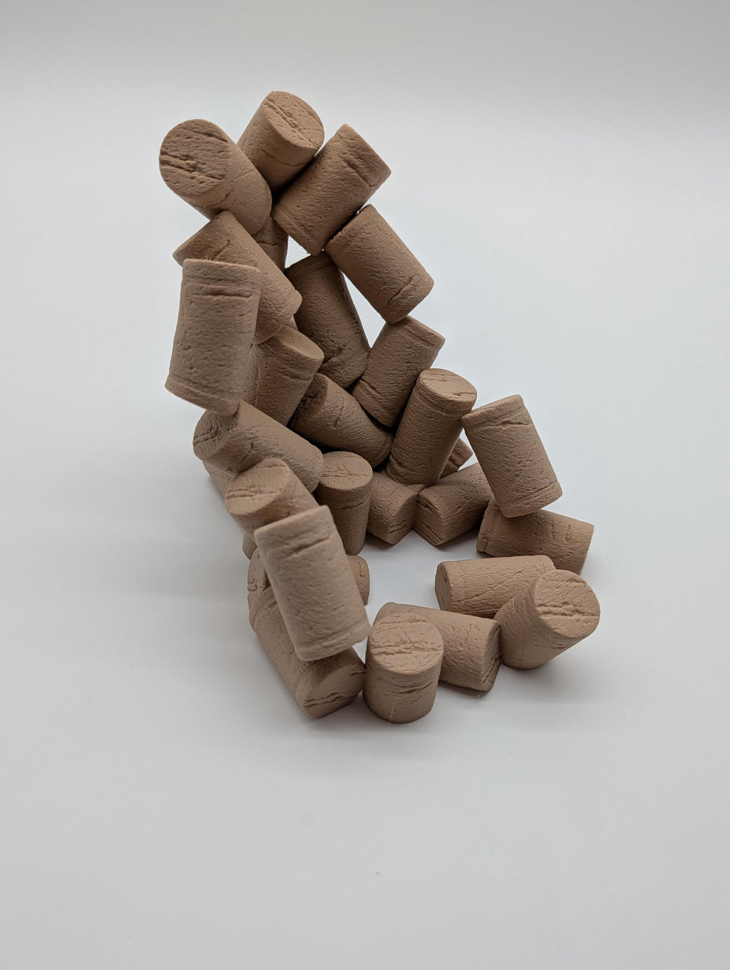 Faux Cork Wine Bottle Holder