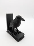Gothic Raven Bookend