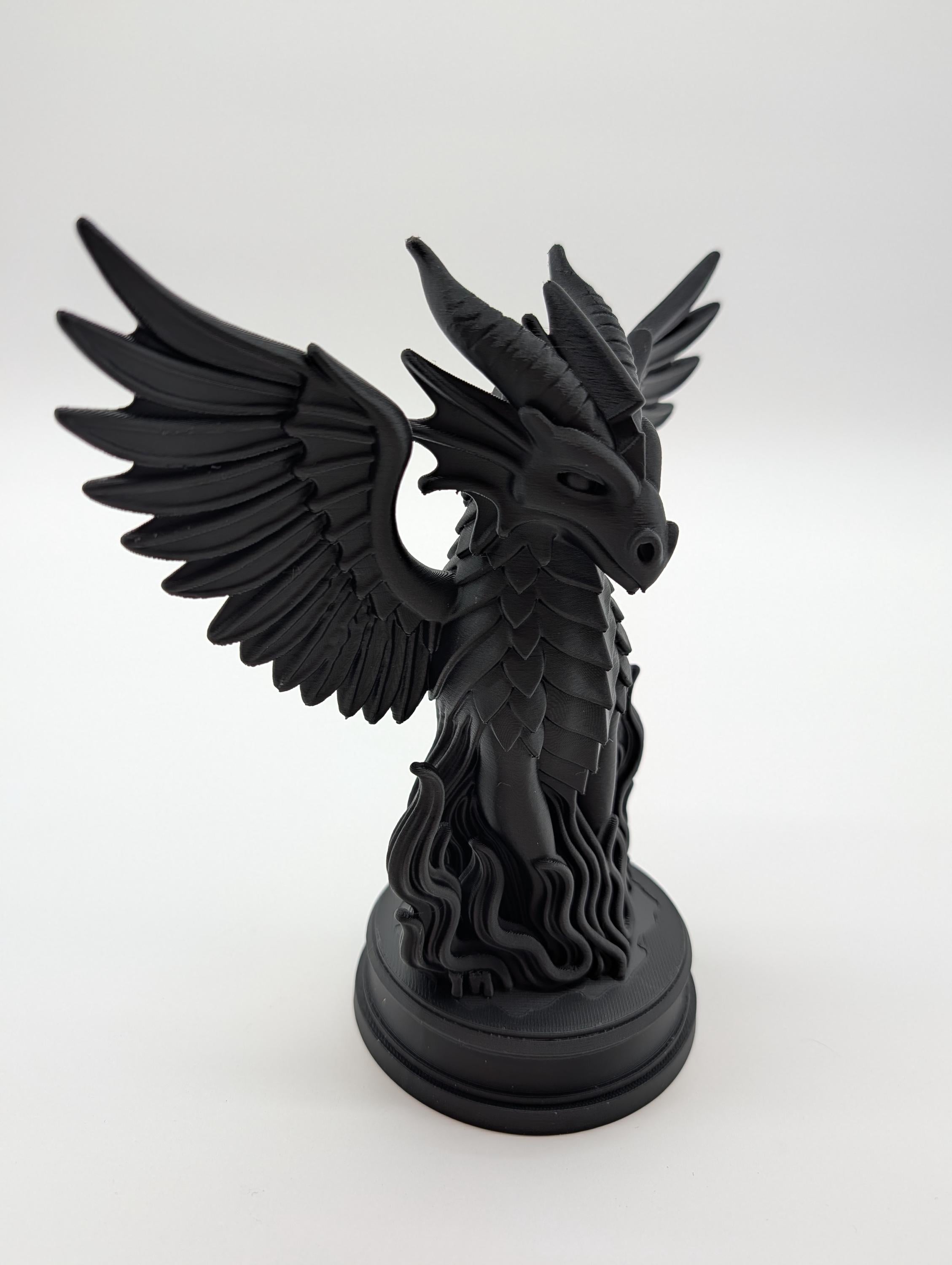 Winged Dragon Statue