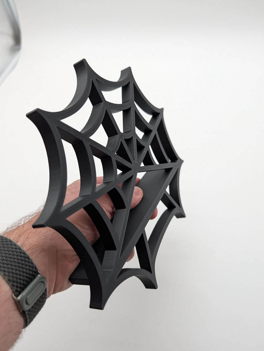 Spider Web Shelf – Gothic Wall Décor
