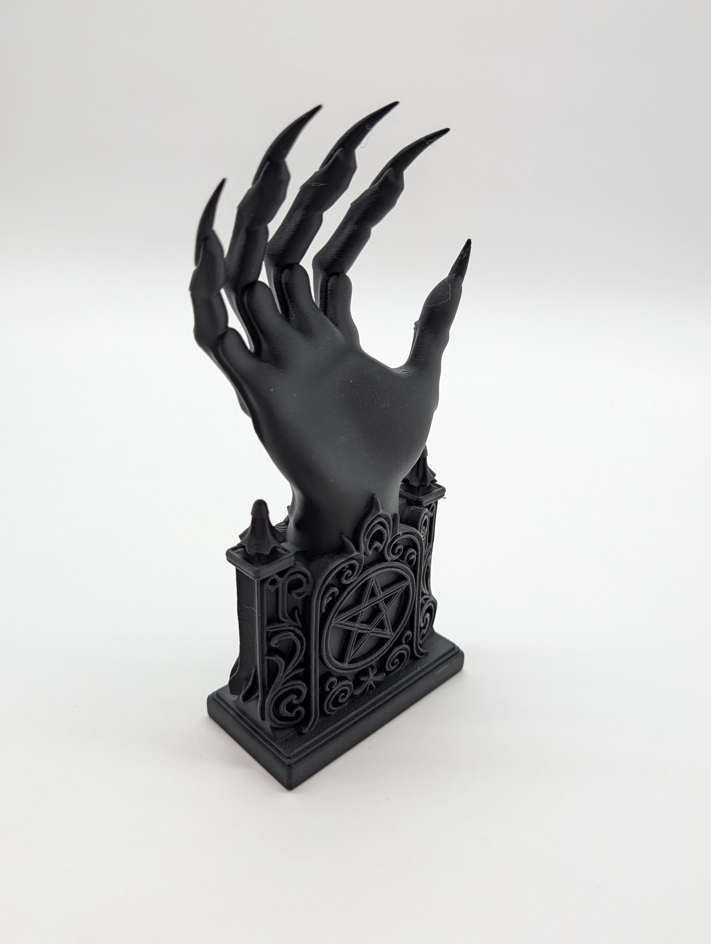Demonic Hand – Gothic Decor with Occult Base