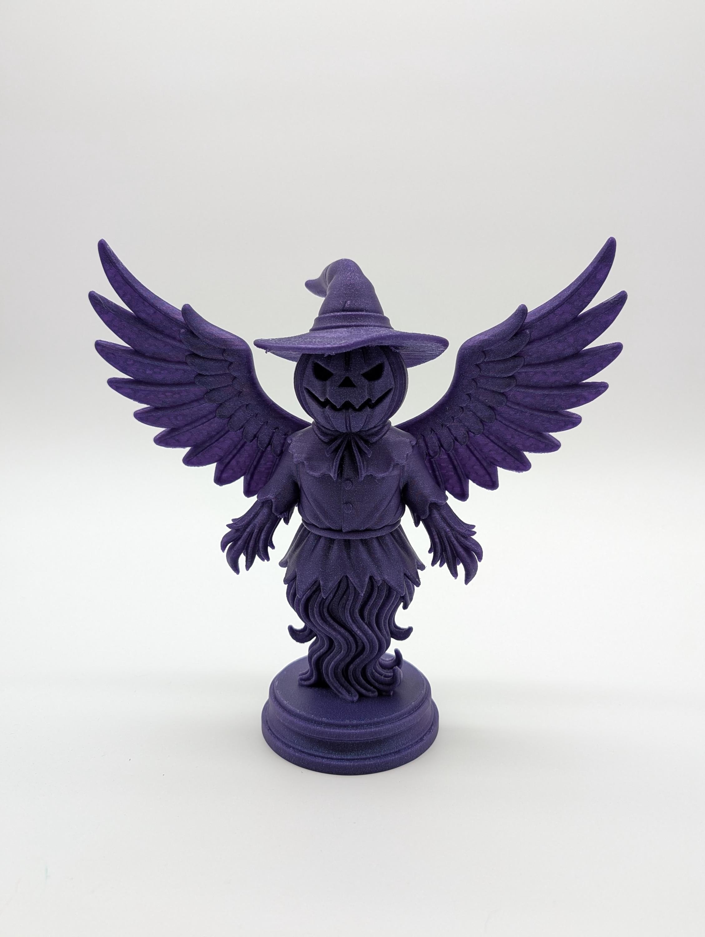 Winged Scarecrow Seasonal Decor
