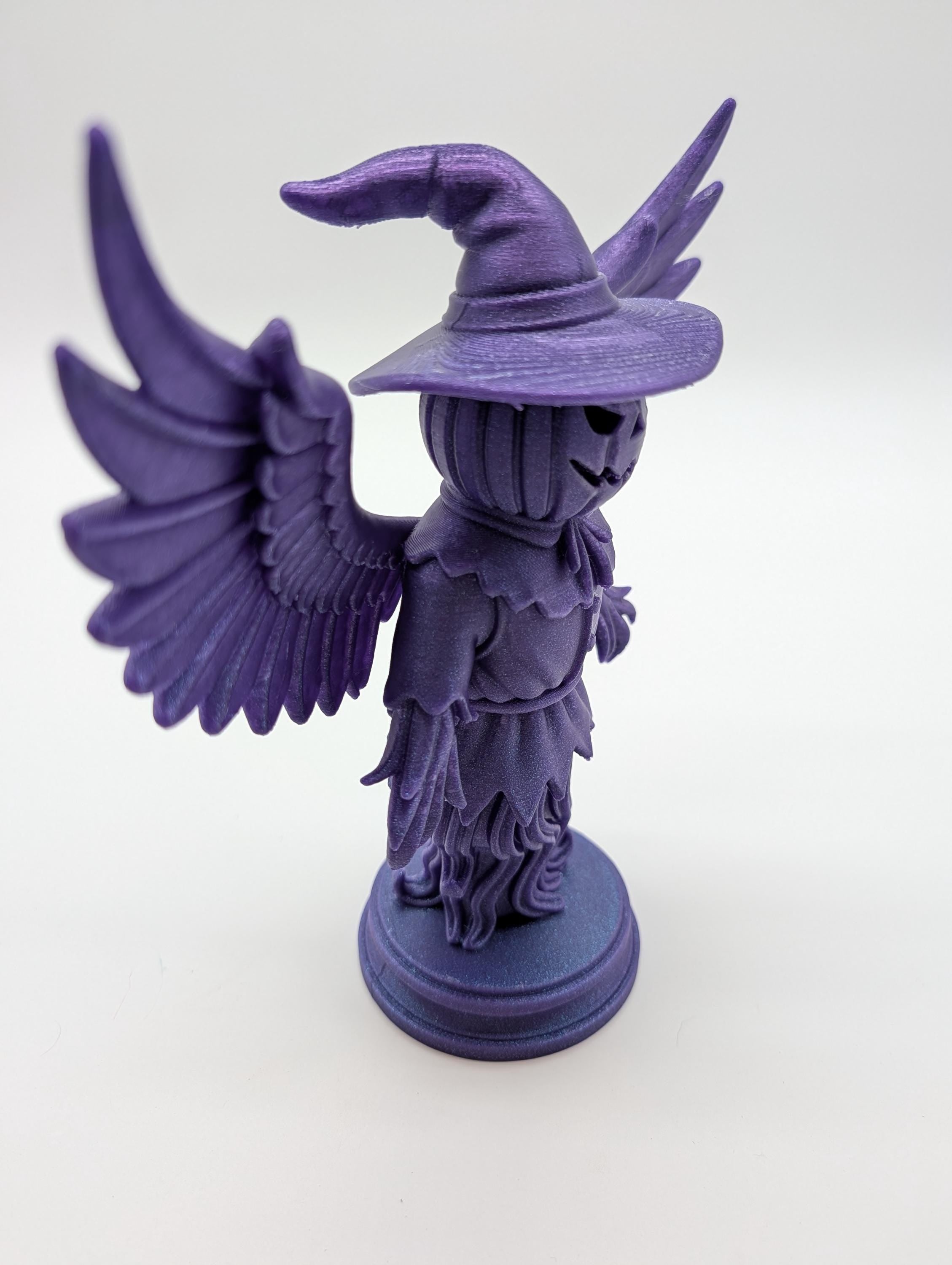 Winged Scarecrow Seasonal Decor