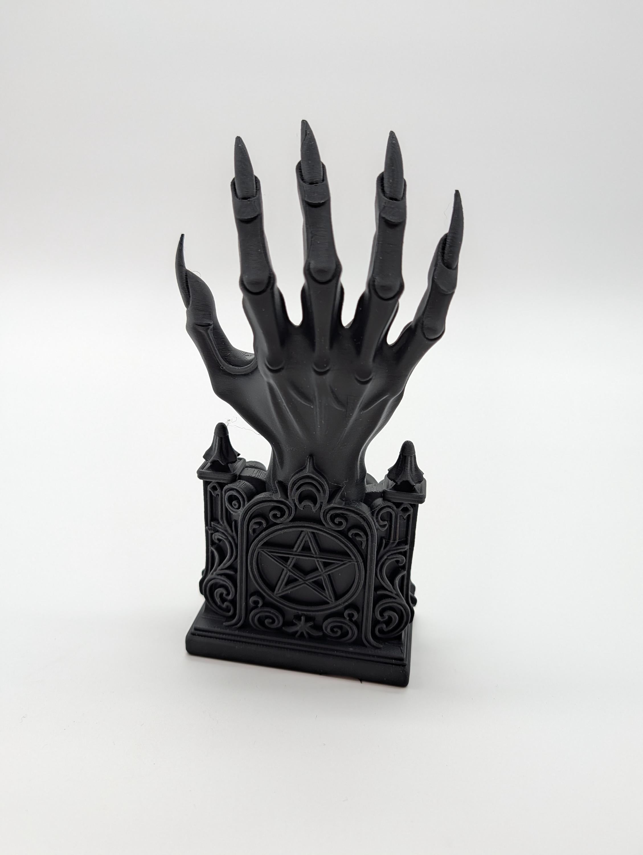 Demonic Hand – Gothic Decor with Occult Base