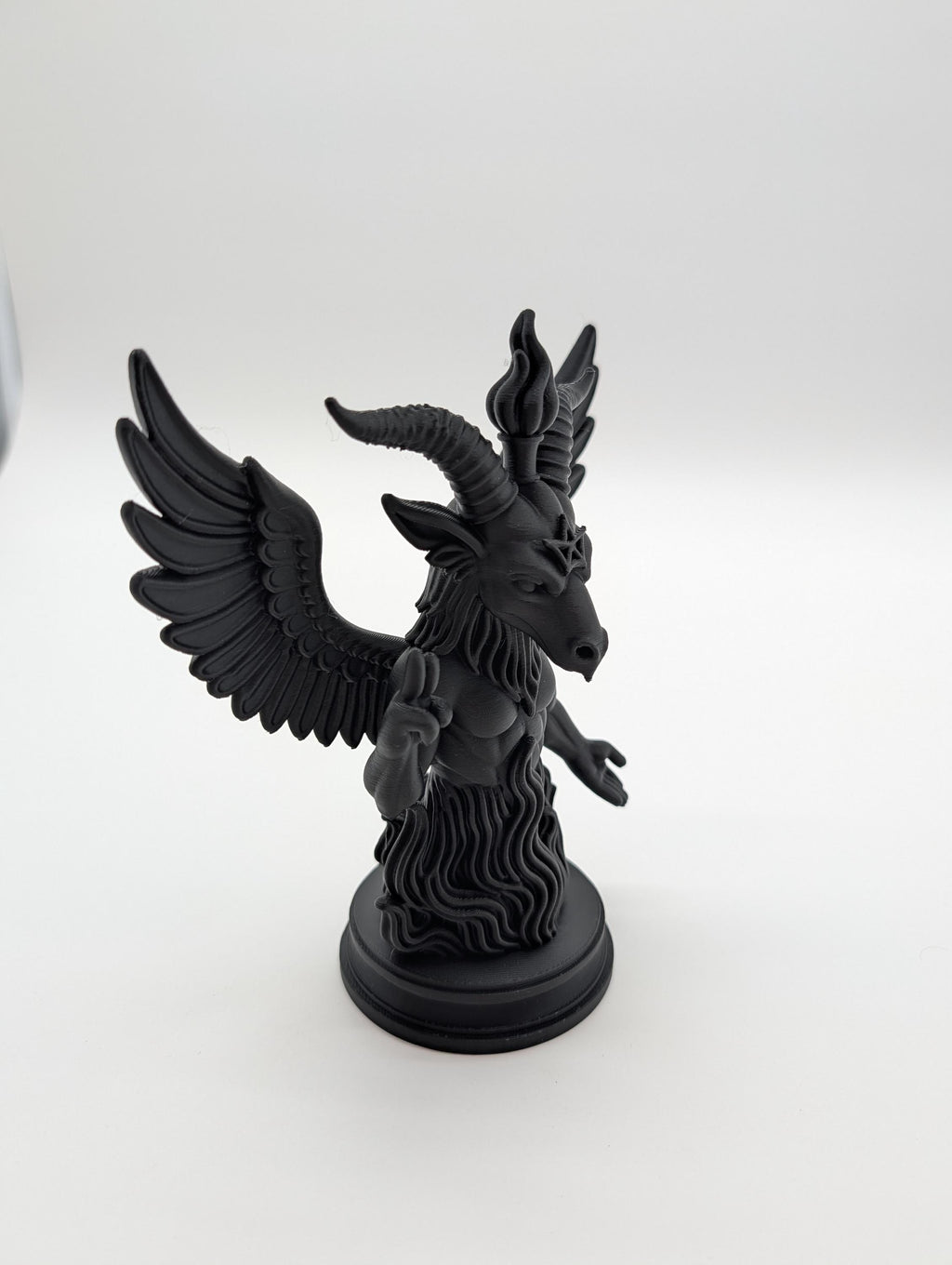 Winged Baphomet Figure - Dark Decor