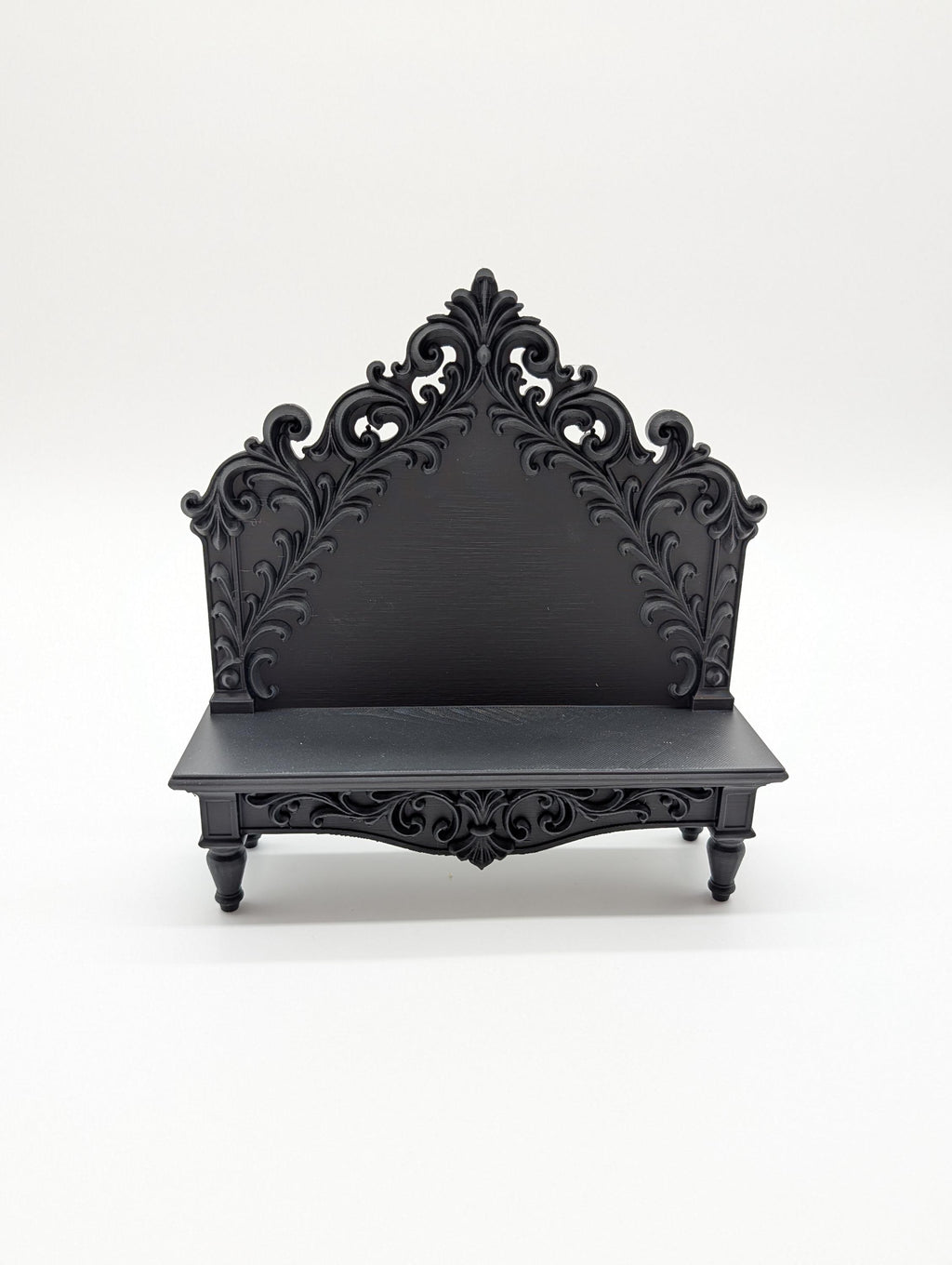 Victorian Gothic Bench Jewelry Crystal Display