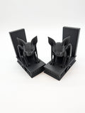 Gothic Bat Bookends - Dark Fantasy Shelf Decor