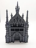 Gothic Cathedral Shelf - 3D Printed Architectural Display