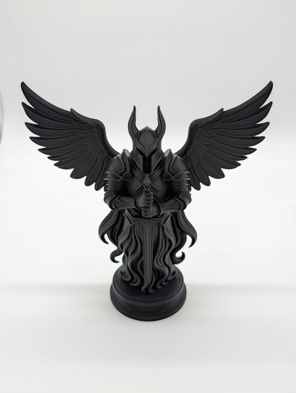 Winged Dark Knight - Gothic Guardian Statue