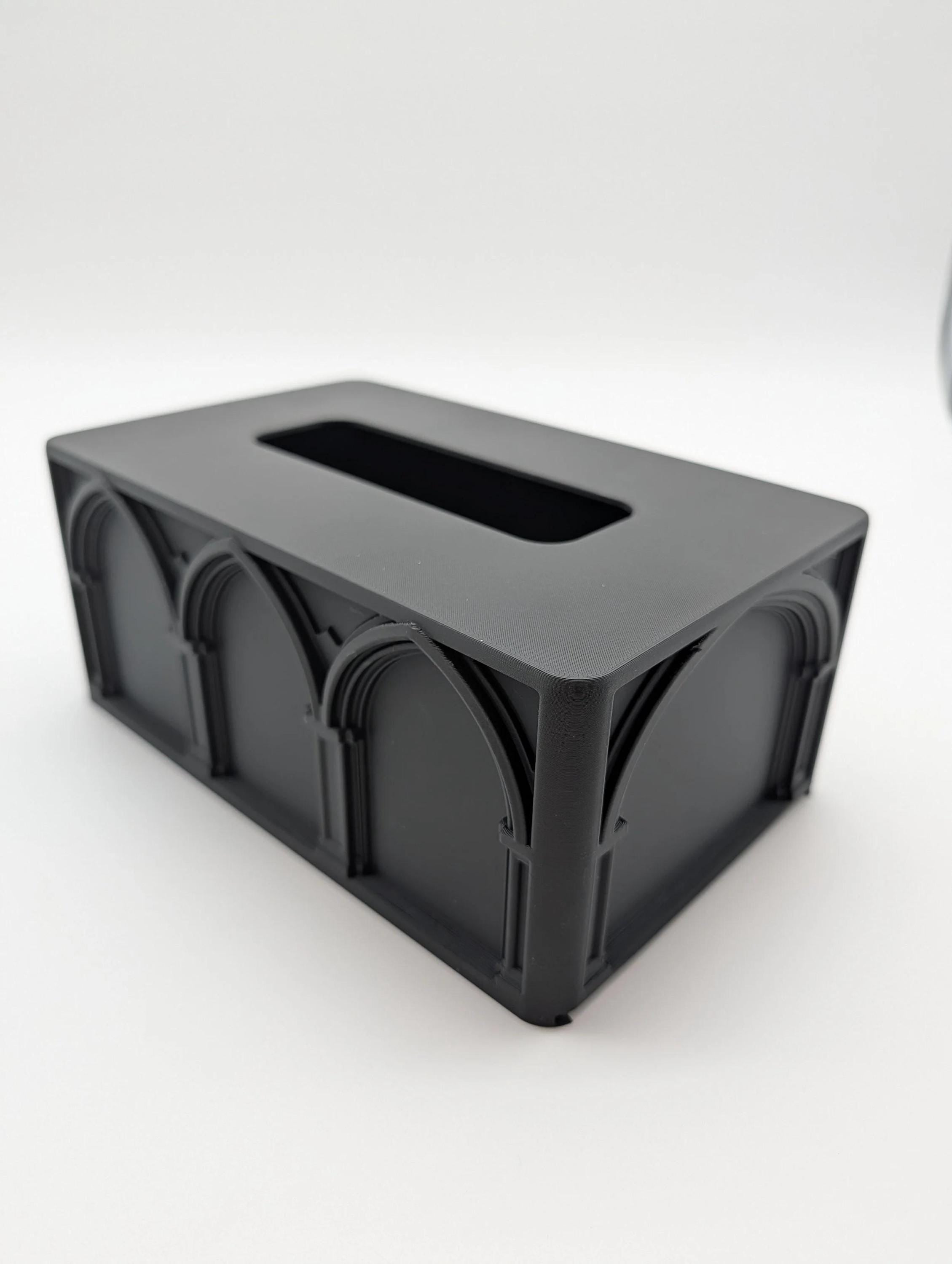 Gothic Cathedral-Inspired Tissue Box Cover