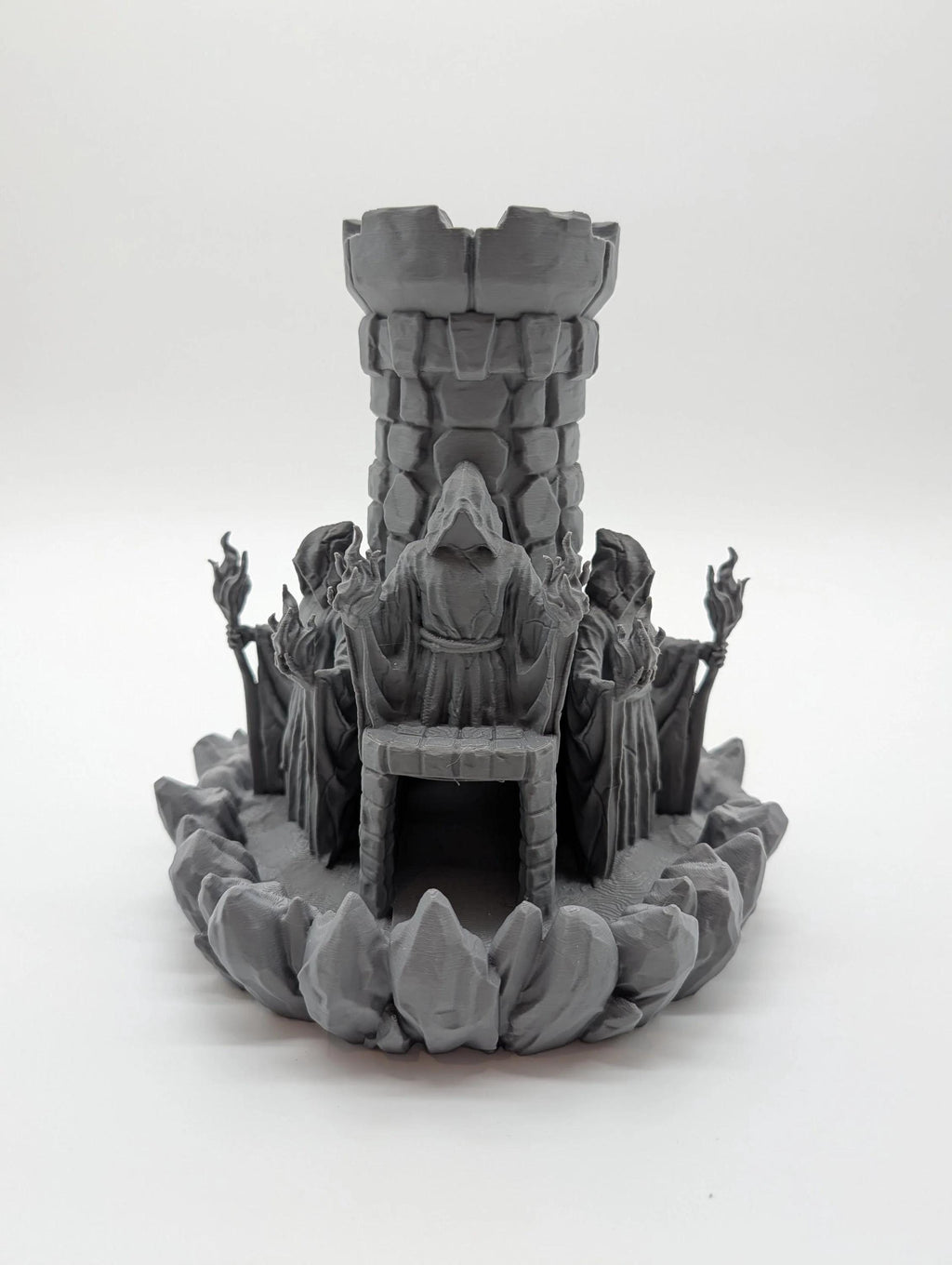 Mad Wizard Dice Tower - 3D Printed Tabletop Gaming Accessory