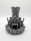 Mad Wizard Dice Tower - 3D Printed Tabletop Gaming Accessory